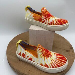 Rothys the Loafer Girls Flats Tangerine Sunburst Youth Sz K 11Shoes sneakers sli